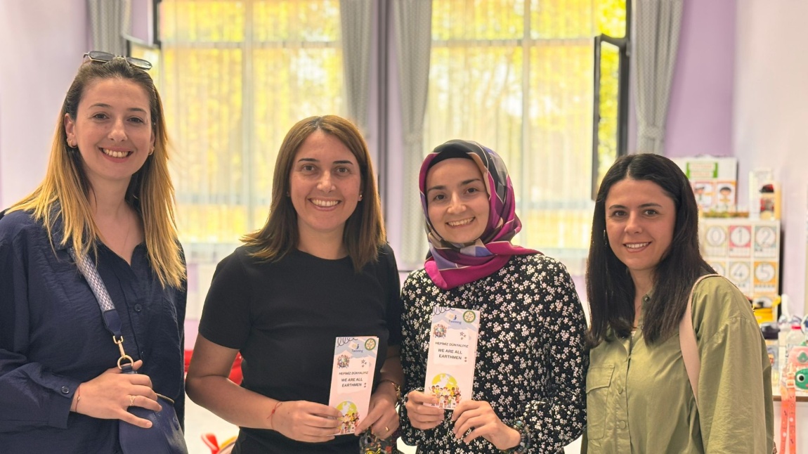 “We are all earthman”e Twinning projesinin yaygınlaştırma çalışmaları